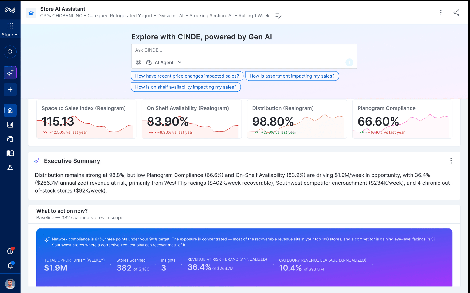 Store AI Assistant Landing Page with Copilot